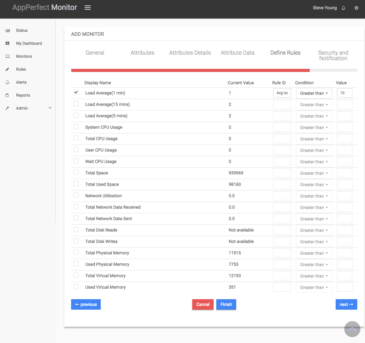 Linux Server Monitoring : Add Linux Monitor